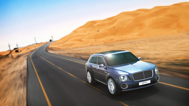 Обои картинки фото bentley exp 9f concept 2012, автомобили, 3д, concept, 9f, exp, bentley, 2012, crossover
