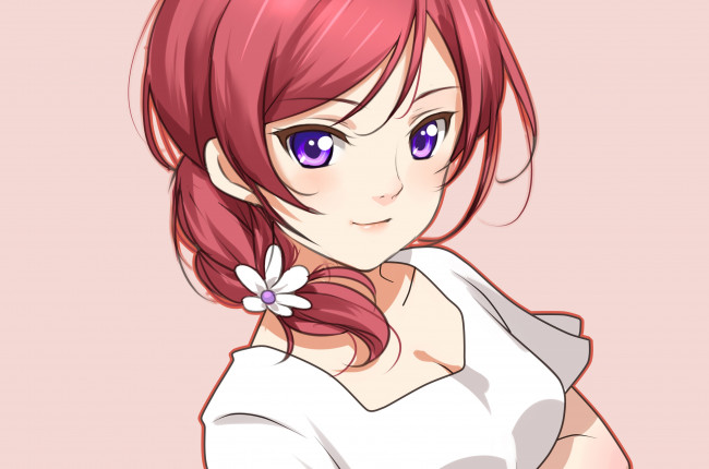 Обои картинки фото аниме, love live,  school idol project, девочка