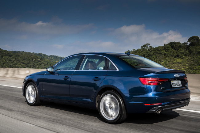 Обои картинки фото автомобили, audi, worldwide, tfsi, b9, 2015г, a4