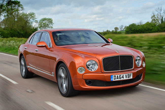Обои картинки фото автомобили, bentley, uk-spec, speed, mulsanne