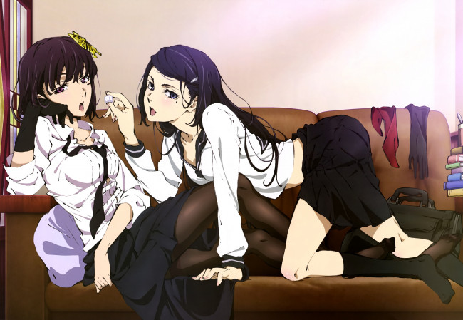 Обои картинки фото аниме, bungou stray dogs, девушки