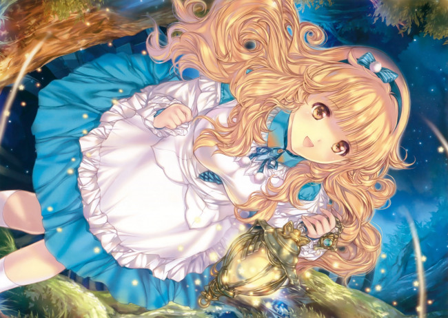 Обои картинки фото аниме, unknown,  другое, девочка