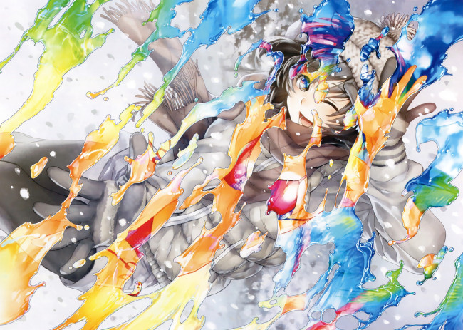 Обои картинки фото аниме, unknown,  другое, девушка