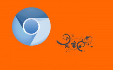 обоя компьютеры, google,  google chrome, логотип, фон