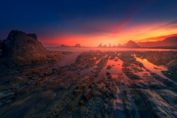 Картинка природа восходы закаты простор