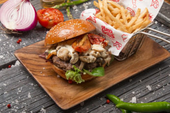 Картинка еда бутерброды +гамбургеры +канапе снедь