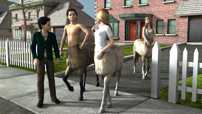 Обои картинки фото 3д графика, существа , creatures, centaur