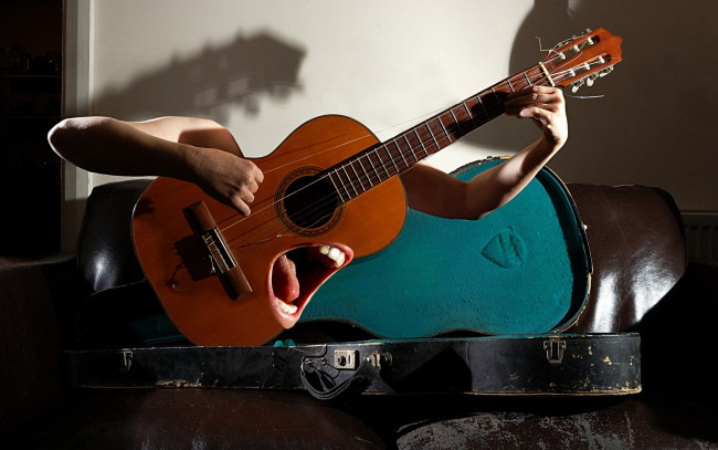 Обои картинки фото музыка, -другое, гитара