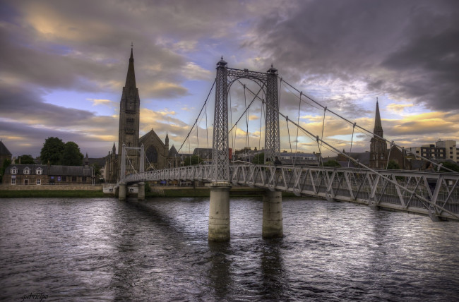 Обои картинки фото города, - мосты, пейзаж, мост, вода