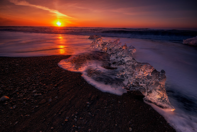 Обои картинки фото природа, восходы, закаты, простор