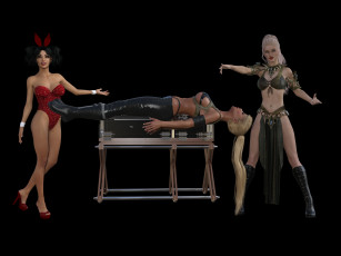 Картинка 3д+графика люди+ people фон взгляд девушки