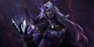 Картинка аниме onmyouji девушка фон взгляд