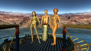 Картинка 3д+графика фантазия+ fantasy фон взгляд девушки