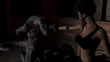 Картинка 3д+графика фантазия+ fantasy взгляд фон девушка