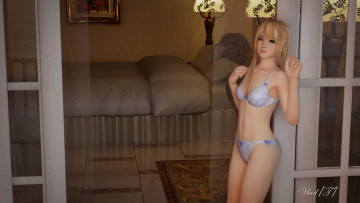 Картинка 3д+графика люди+ people фон взгляд девушка