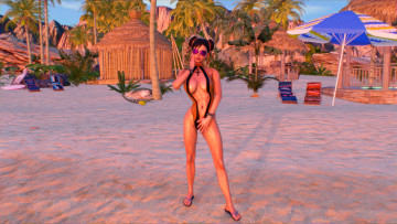 Картинка 3д+графика люди+ people взгляд девушка фон