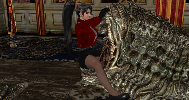 Обои картинки фото 3д графика, фантазия , fantasy, девушка, взгляд, фон