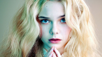 Картинка девушки elle+fanning портрет