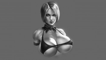 Картинка видео+игры soulcalibur девушка фон взгляд