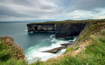 Картинка природа побережье море скалы вода
