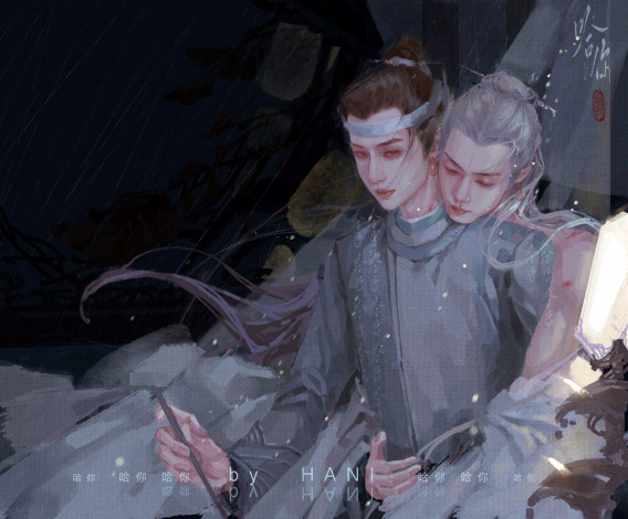 Обои картинки фото рисованное, кино,  мультфильмы, лань, ванцзи, ши, ин