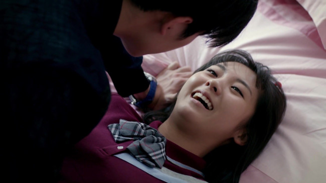 Обои картинки фото кино фильмы, master devil do not kiss me, парень, девушка, постель