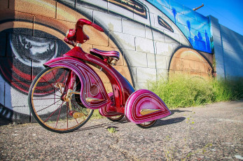 Картинка техника велосипеды customs кастомизированный тюнингованый мотоцикл крутой байк железный конь который даёт свободу ветер в лицо и волосы по ветру