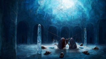 Картинка фэнтези существа фон жертвоприношение