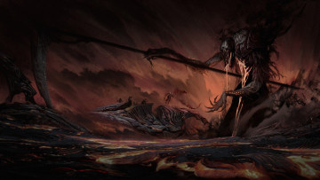 Картинка фэнтези существа монстр