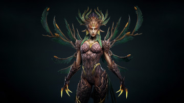 Картинка фэнтези существа сказочная девушка