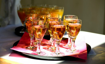 обоя еда, напитки,  вино, поднос, вино, бокалы