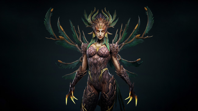 Обои картинки фото фэнтези, существа, сказочная, девушка