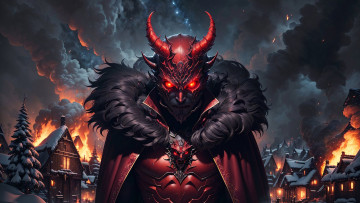 обоя фэнтези, демоны, нейросети, графика, нейроарт, ai, art, нейронные, сети, рисунки, нейро, искусство, нейрографика, graphics, neuroart, neural, networks, drawings, neuro, neurography