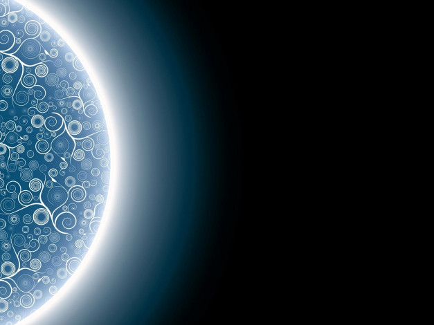 Обои картинки фото векторная графика, другое , other, космос, планета, узоры