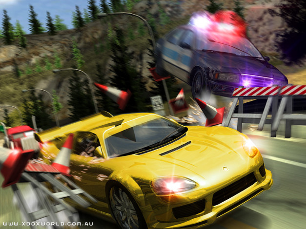 Обои картинки фото burnout, видео, игры, point, of, impact