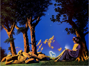 Картинка фэнтези девушки