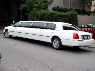 Картинка lincoln limo автомобили