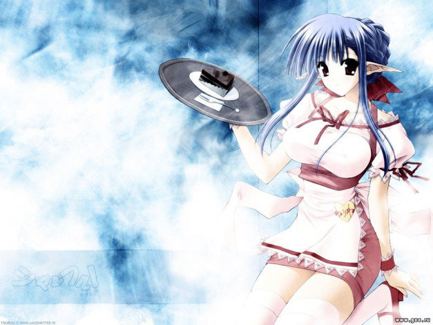 Обои картинки фото аниме, shuffle