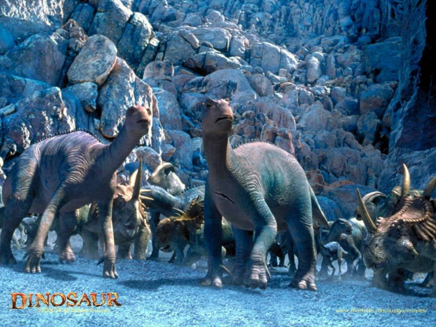 Обои картинки фото мультфильмы, dinosaur