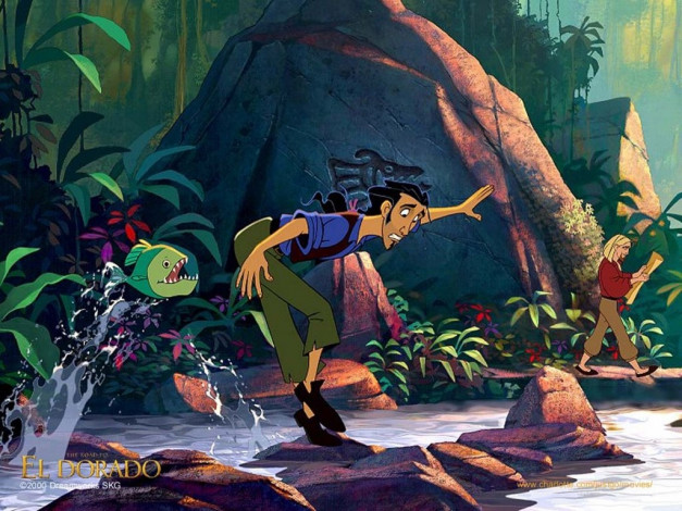 Обои картинки фото мультфильмы, the, road, to, el, dorado