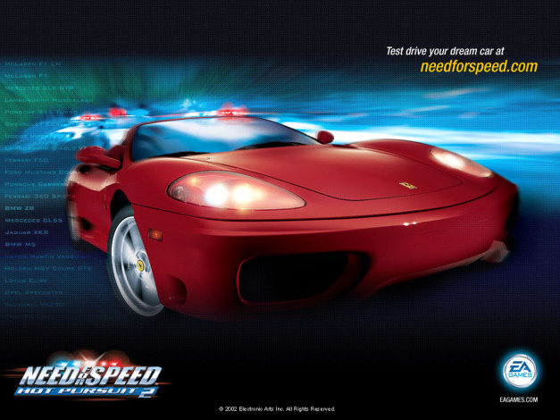 Обои картинки фото видео, игры, need, for, speed, hot, pursuit