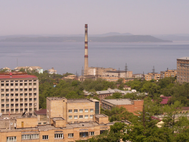 Обои картинки фото владивосток, города, панорамы