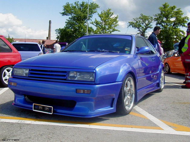 Обои картинки фото volkswagen, corrado, автомобили