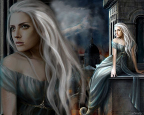 Картинка фэнтези девушки