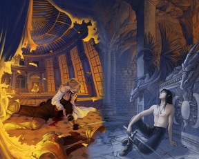 Картинка фэнтези эльфы