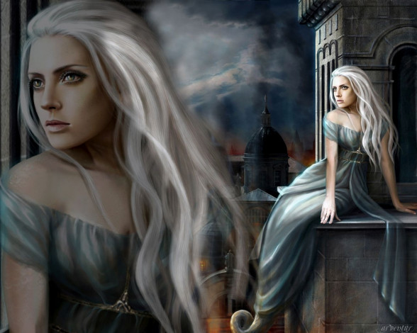 Обои картинки фото фэнтези, девушки