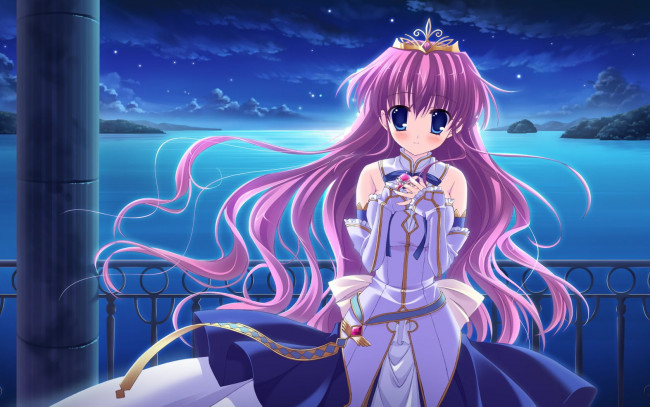 Обои картинки фото mitha, аниме, gift, eternal, rainbow