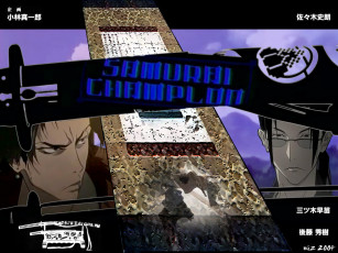 Картинка аниме samurai champloo