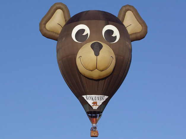 Обои картинки фото авиация, воздушные, шары