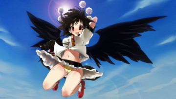 Картинка shameimaru aya аниме touhou